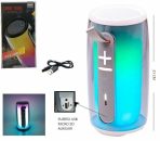 PARLANTE SPEAKER BTS 1953 RGB TRANSPARENTE Y BLANCO