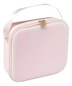 BOLSO ORGANIZADOR DE MAQUILLAJE CON ESPEJO COLOR ROSA - Imagen 3