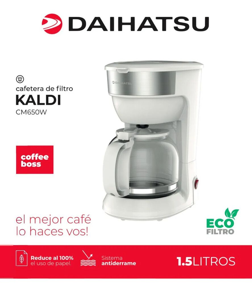 CAFETERA KALDI DAIHATSU 1.5L 650W CAFETERA KALDI DAIHATSU 1.5L 650W - Imagen 1