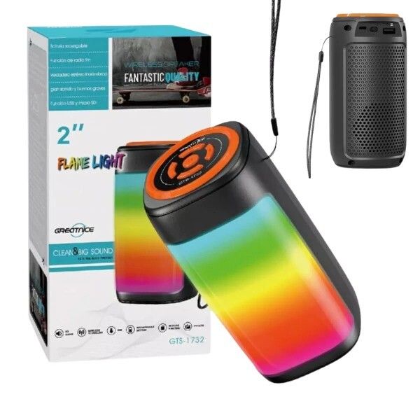 PROMO X5 PARLANTES 2'' FLAME LIGHT