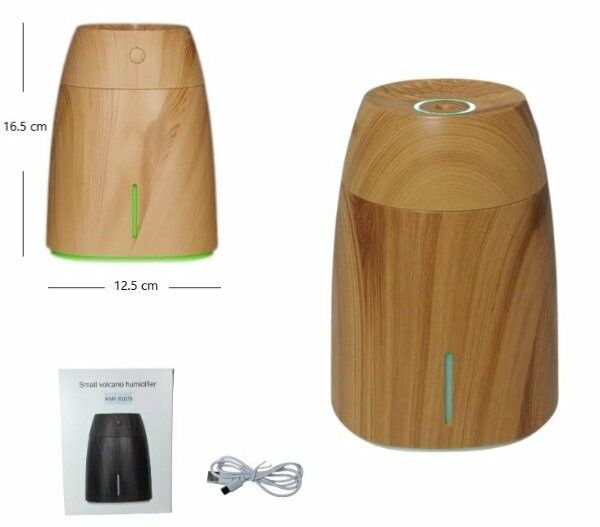 HUMIDIFICADOR AROMATIZADOR VOLCANO HMF 91079 MARRON CLARO