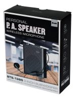 RADIO MEGAFONO CON CABLE Y BT BTS 1385