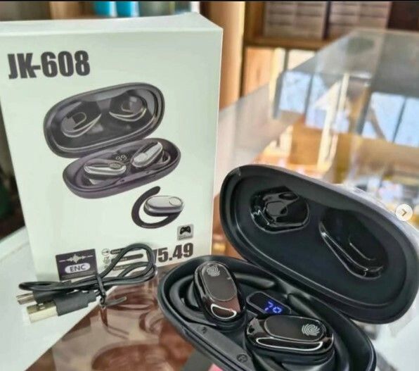 AURICULAR DEPORTIVO INALAMBRICO JK608 BLACK