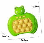 POPPIT ELECTRONICO FAST PUSHE  RANA VERDE Y AMARILLO - Imagen 2