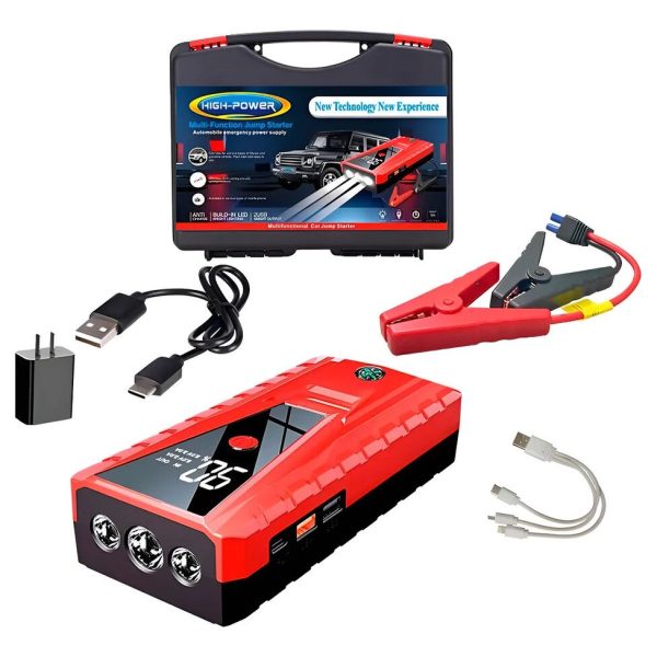 ARRANCADOR DE AUTO HIGH-POWER MULTIFUNCION