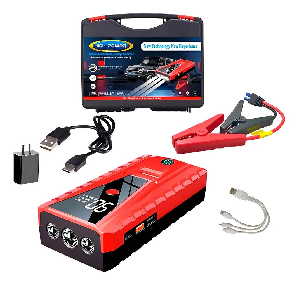 ARRANCADOR DE AUTO HIGH-POWER MULTIFUNCION ARRANCADOR DE AUTO HIGH-POWER MULTIFUNCION - Imagen 1
