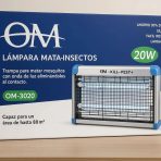 LAMPARA MATAMOSQUITO CELESTE 20W OM-3020