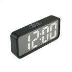 RELOJ DESPERTADOR MULTIFUNCION DT-6508 NEGRO