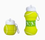 BOTELLA PLEGABLE DEPORTIVO TENIS