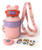 BOTELLA INFANTIL 500 ML OX BEAR ROSA