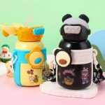 BOTELLA INFANTIL 500 ML OX BEAR NEGRO