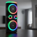 PARLANTE 8 PLG BT C MICROFONO OM 2056 - Imagen 2