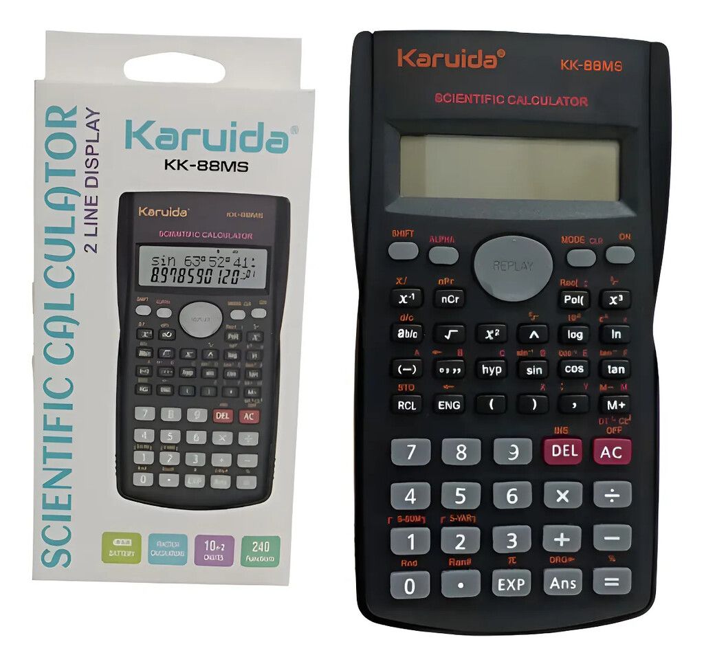 CALCULADORA CIENTIFICA KARIUDA KM 88MS CALCULADORA CIENTIFICA KARIUDA KM 88MS - Imagen 1