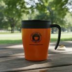 VASO TERMICO ISA 817  380 ML NARANJA