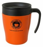 VASO TERMICO ISA 817  380 ML NARANJA - Imagen 3