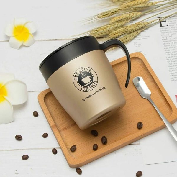 VASO TERMICO ISA 817  380 ML GOLD