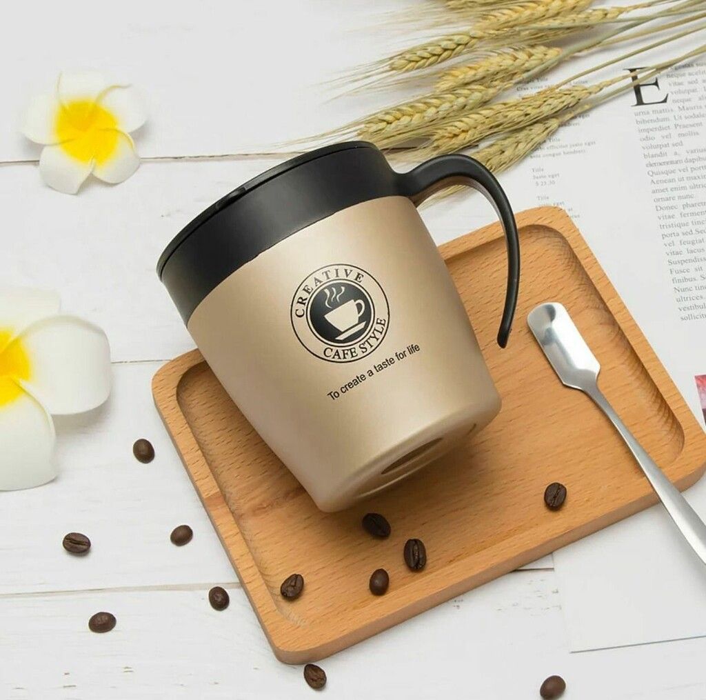 VASO TERMICO ISA 817 380 ML GOLD VASO TERMICO ISA 817 380 ML GOLD - Imagen 1