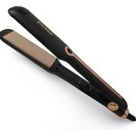 PLANCHA DE PELO TIME 45W P-113217 NEGRO Y COBRE
