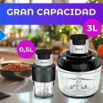 SET PROCESADOR VIDRIO 0.5L Y 3 LB-56017 - Imagen 3