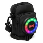 MOCHILA CON PARLANTE CH-M802 N/GRIS - Imagen 2