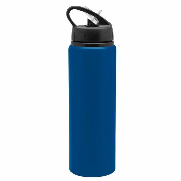 BOTELLA DE ALUMINIO DOBLE CAPA-AZUL-