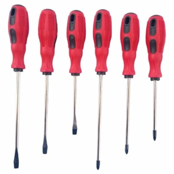 DESTORNILLADOR SET X6 168 ROJO-JF8049-