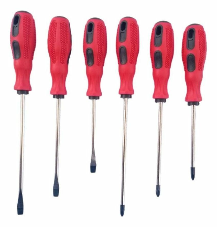 DESTORNILLADOR SET X6 168 ROJO-JF8049- DESTORNILLADOR SET X6 168 ROJO-JF8049- - Imagen 1