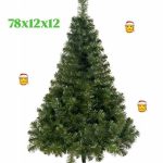 ARBOL DE NAVIDAD LUCES FIBRA OPTICA CON BASE 78X12X12