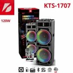 PARLANTE TORRE KARAOKEBT/USB/TF/TWS-KTS1707