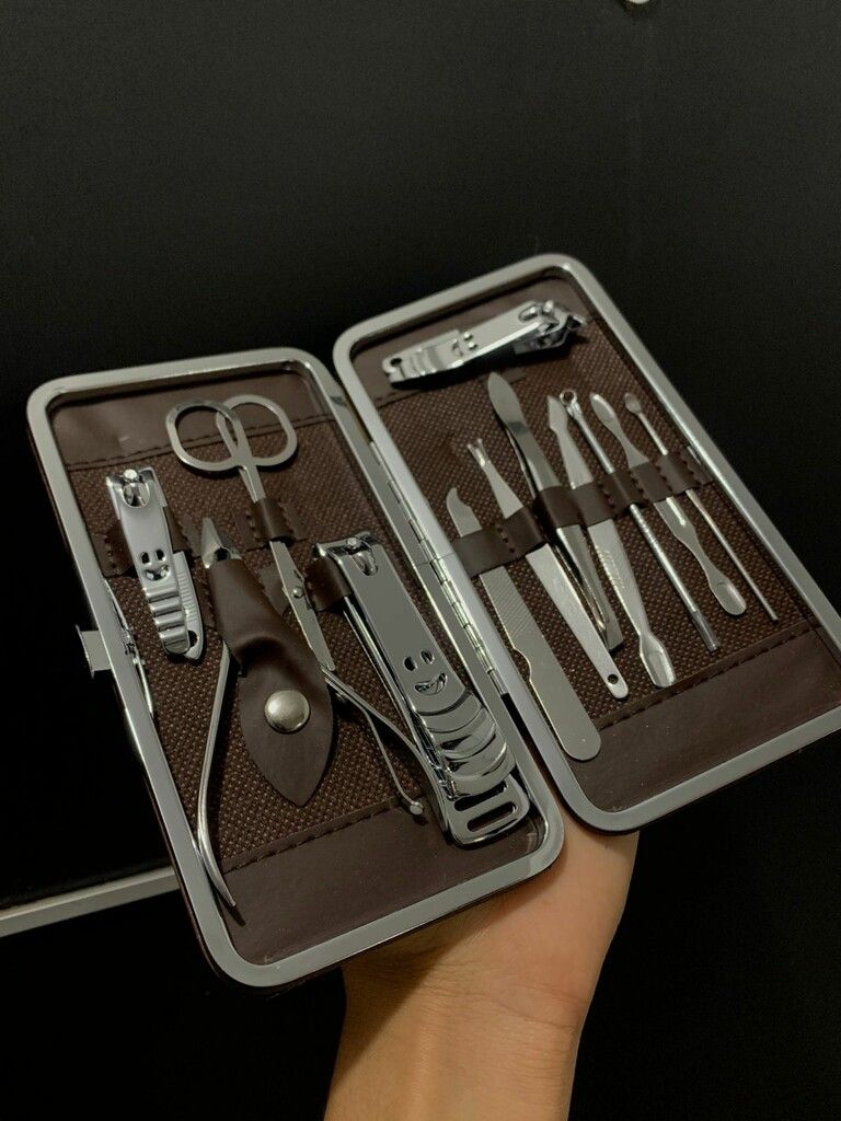 SET MANICURA 358-62017-MARRON SET MANICURA 358-62017-MARRON - Imagen 1