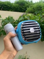 PARLANTE KBROAD KARAOKE 3'' CON MICROFONO (KTS-1943) NEGRO