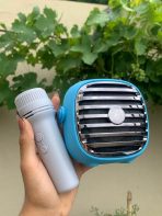 PARLANTE KBROAD KARAOKE 3'' CON MICROFONO (KTS-1943) NEGRO - Imagen 2