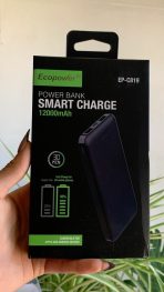 POWER BANK EP-C819-12000- NEGRO