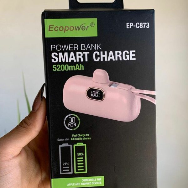 POWER BANK EP-C873- ROSA