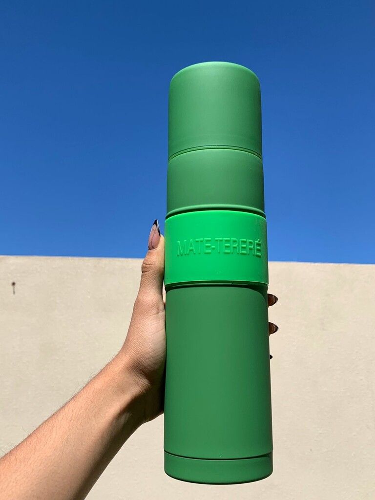 TERMO MATERO 750ML ENGOMADO OG-RF7 -MARRON TERMO MATERO 750ML ENGOMADO OG-RF7 -VERDE - Imagen 1