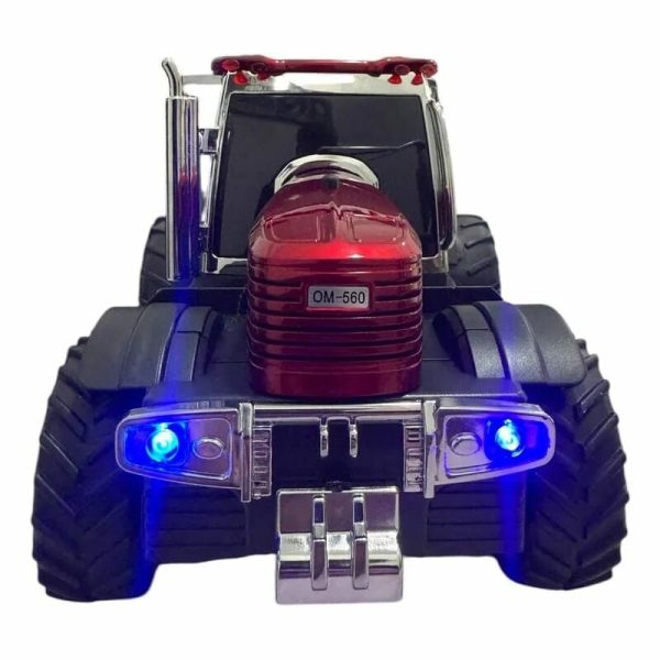 AUTO TRACTOR PARLANTE BT.USB/AUX/FM WS-560 RED