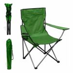 SILLA DIRECTOR PLEGABLE NEGRA BE-71