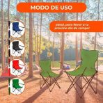 SILLA DE CAMPING PLEGABLE - Imagen 2