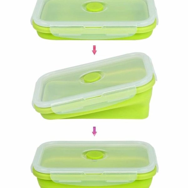 TUPPERWARE/VIANDA DE SILICONA PLEGABLE KING09 VERDE