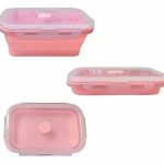 TUPPRWARE/VIANDA SILICONA PLEGABLE KING09 ROSA
