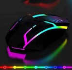 MOUSE GRAMING RETROILUMINADO DINAX-NEGRO - Imagen 2