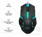 MOUSE GRAMING RETROILUMINADO DINAX-NEGRO - Imagen 3