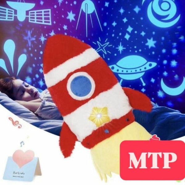 PELUCHE CON LUZ  COHETE-