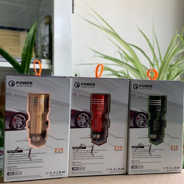 COMBO CARGADOR TIME X 10 UNIDADES.2.1A