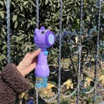 UNICORNIO BURBUJERO A PILA-VIOLETA