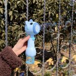 UNICORNIO BURBUJERO A PILA CELESTE
