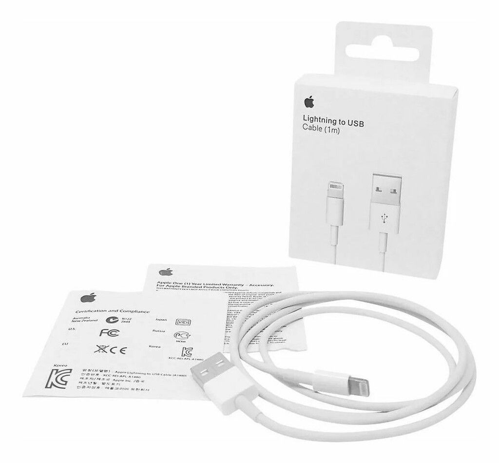 CABLE USB IPHONE LIGHTNING MD818ZM-PH-03A CABLE USB IPHONE LIGHTNING MD818ZM-PH-03A - Imagen 1
