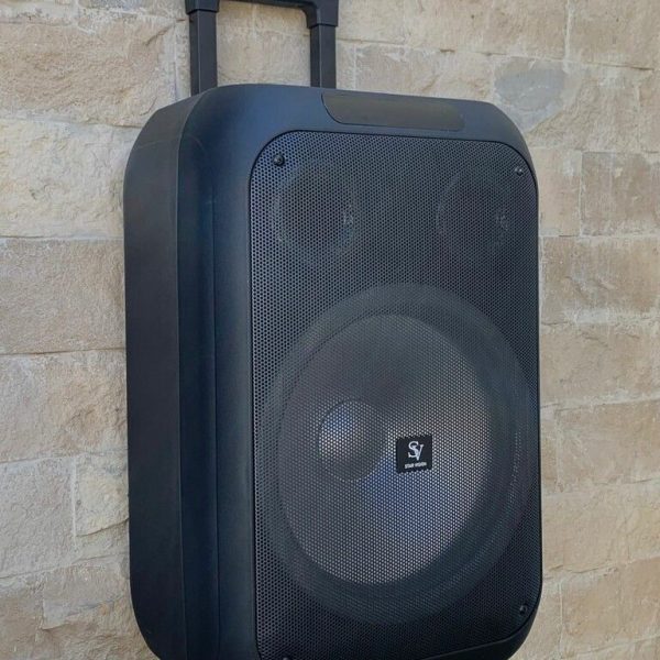 PARLANTE STAR-VISION 12PLG C/MICROFONO 1204