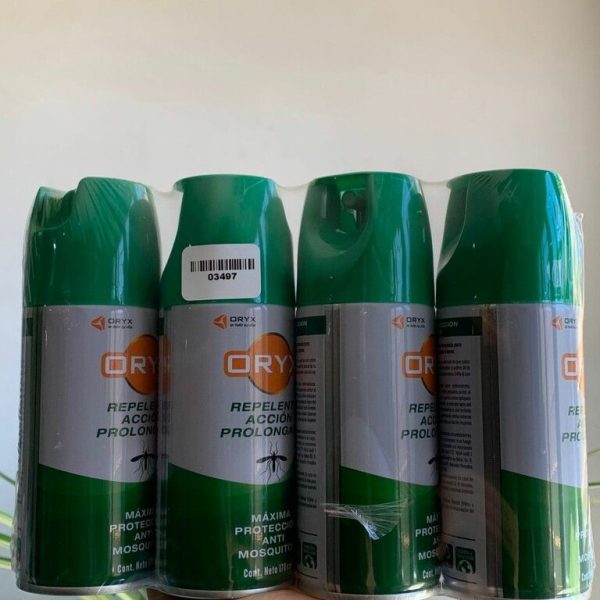REPELENTE ACCION PROLONGADA ORYX PACK POR 4