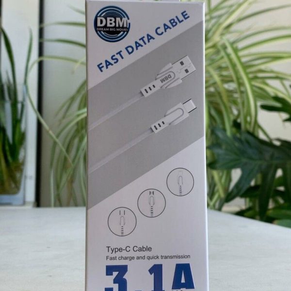 CABLE 3.1 FAST DATA IMPORTACION TIPO C 2 METROS BLANCO